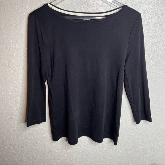Talbots Black Long Sleeve Shirt - Picture 2 of 5
